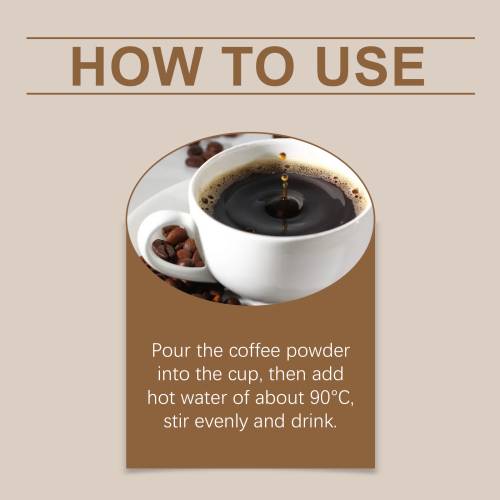 Instant kaffe med xylitol
