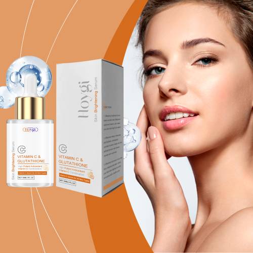 C-vitamin og glutathion serum med kollagen