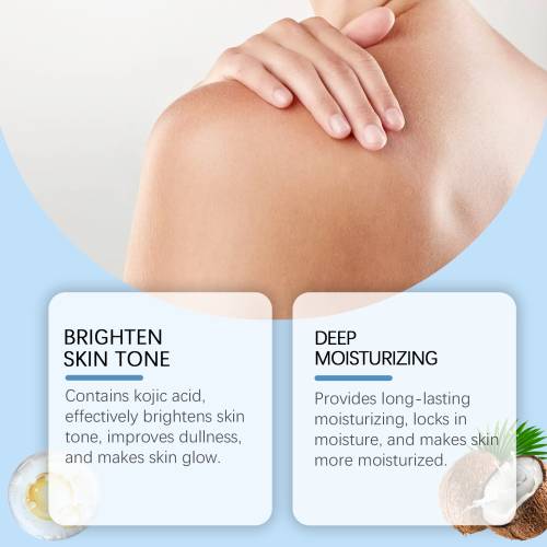Body glow-serum med druekerne, kokos og kollagen