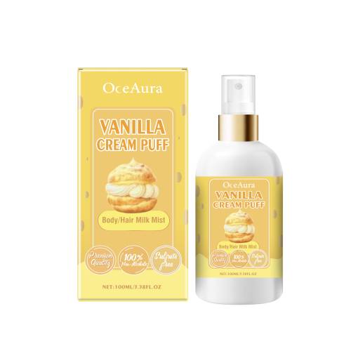 Vanilje flødebolle body- og hårmist