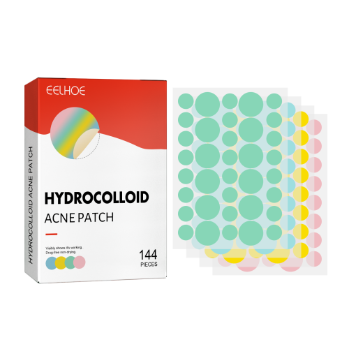 Farverige hydrokolloid bumseplastre
