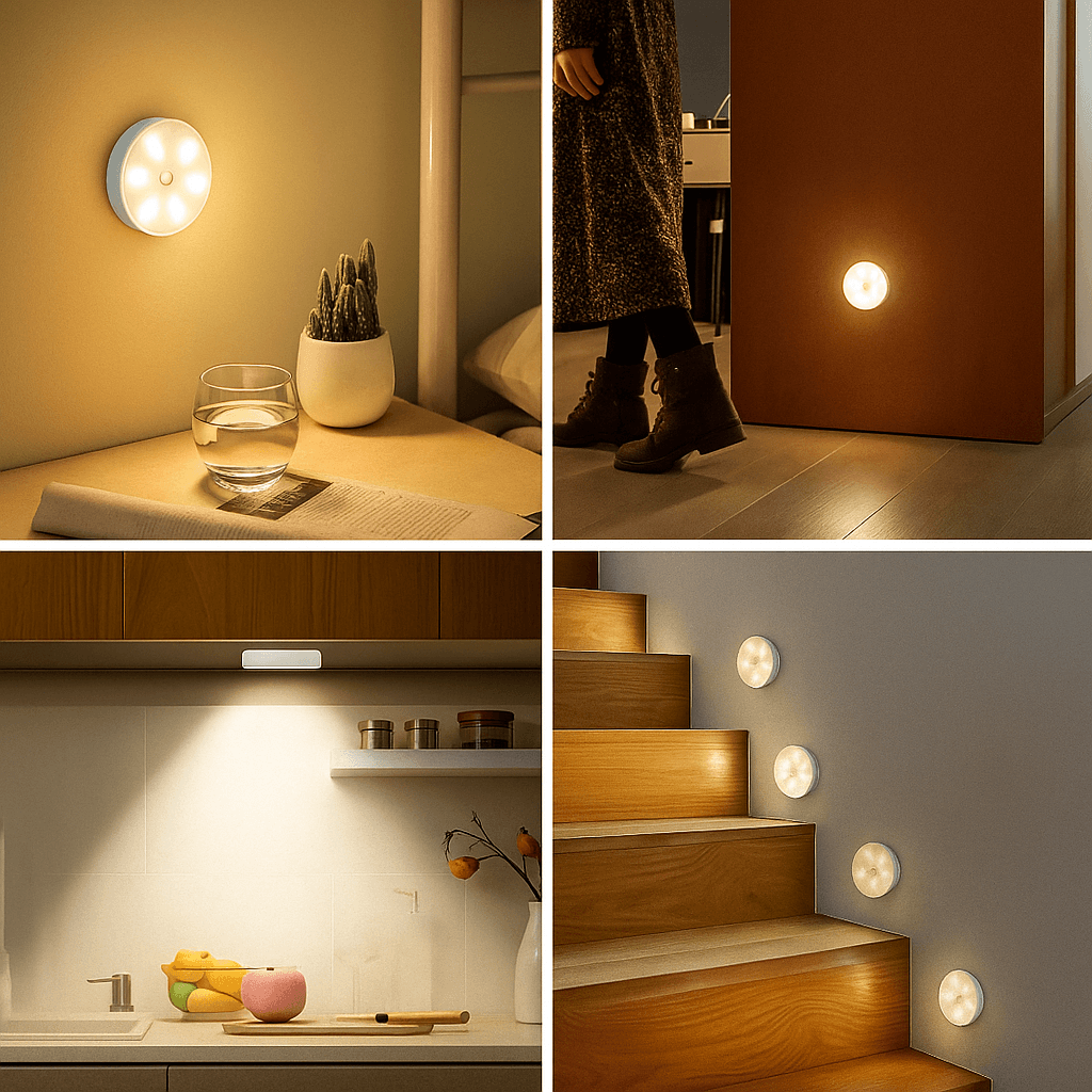 Smart Magnetisk LED Bevægelsessensor Lampe