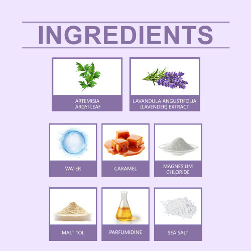 Malurt lavendel fodbadperler