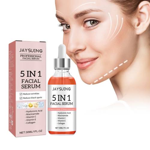 5-i-1 serum med hyaluronsyre, niacinamid og C-vitamin