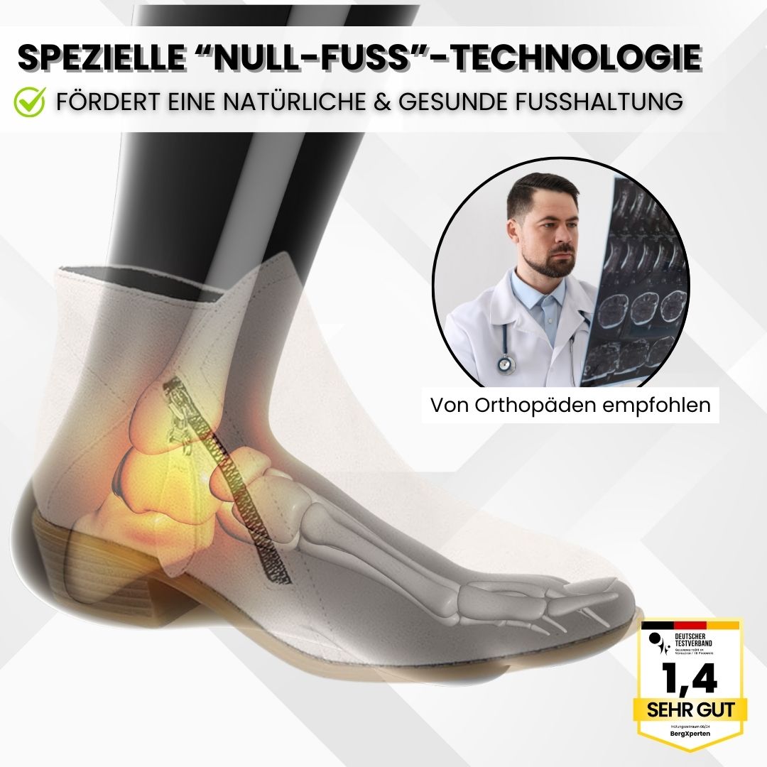 OrthoStep – Ergonomiske ortopædiske ankelstøvler med fodbuestøtte