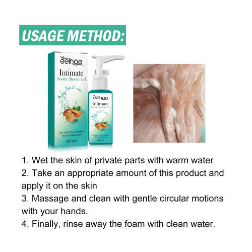 Citron og bynke showergel