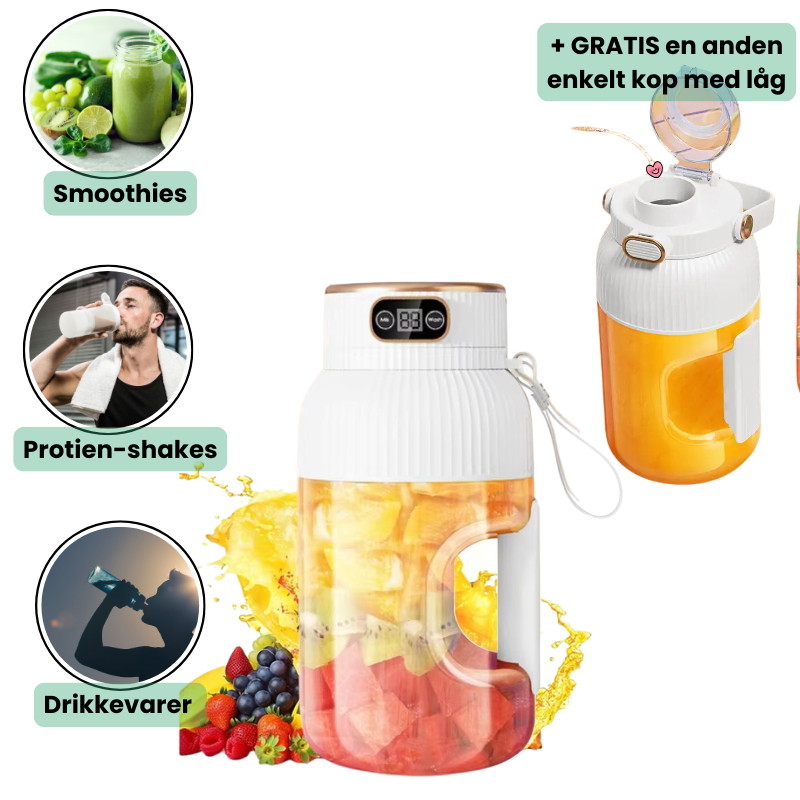 Smoothies, shakes, Drikkevarer  - én flaske!