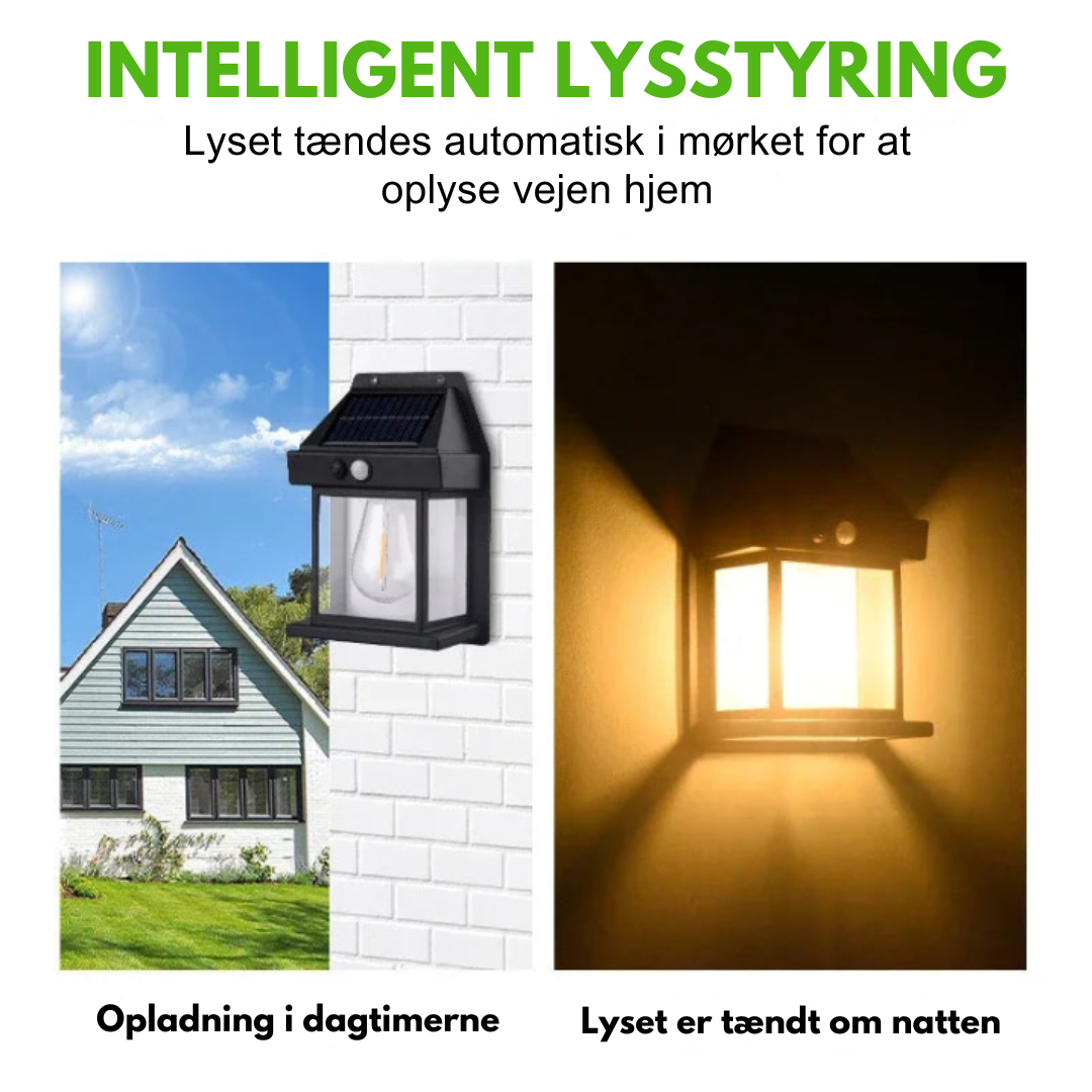 Intelligent Solar Wall Light