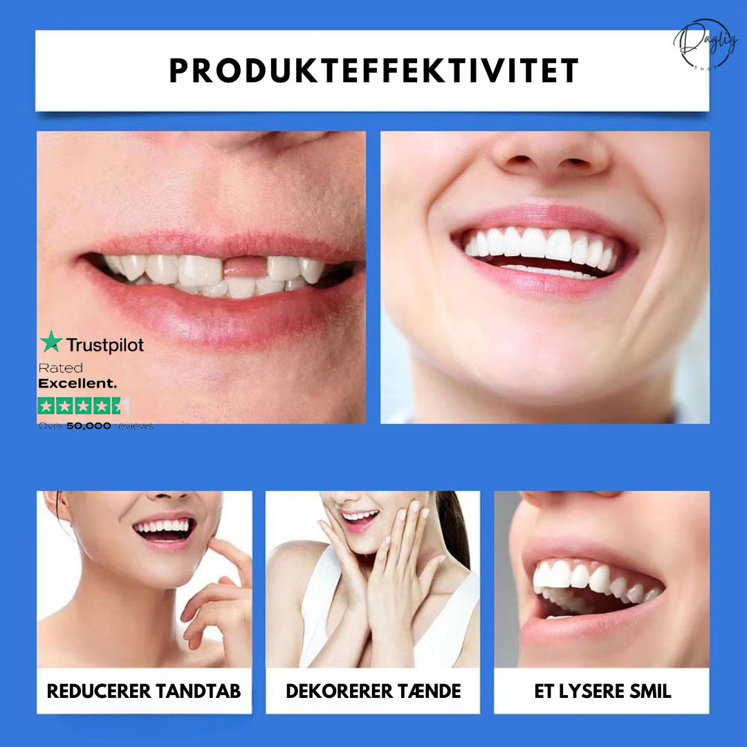 Få et perfekt smil med det samme