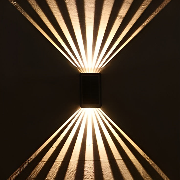 Ledsen™ WallLight: Solar Dobbelt Skygge Væg Lys