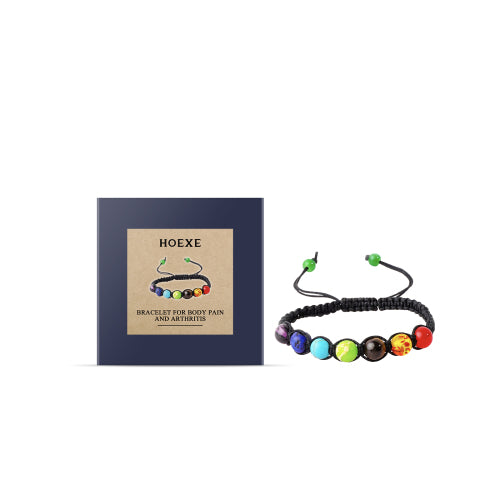 Glasperle yoga-armbånd
