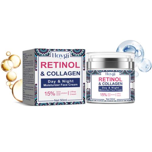 Kollagen og retinol ansigtscreme