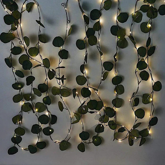 Ledsen™ LightLeaf: LED Snor Lys Bla Dekorativ Belysning