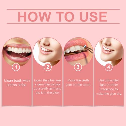 DIY tandsmykke-stickersæt