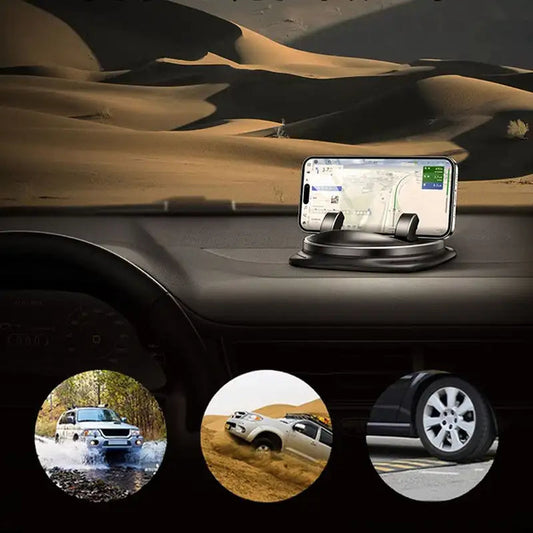 Drejelig telefonholder til bilen