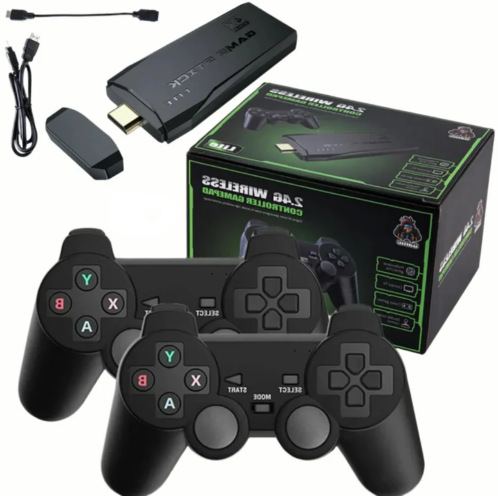 nordivo | Retro-spilkonsol med HDMI-stick, 4K, 64 GB og 20.000 spil