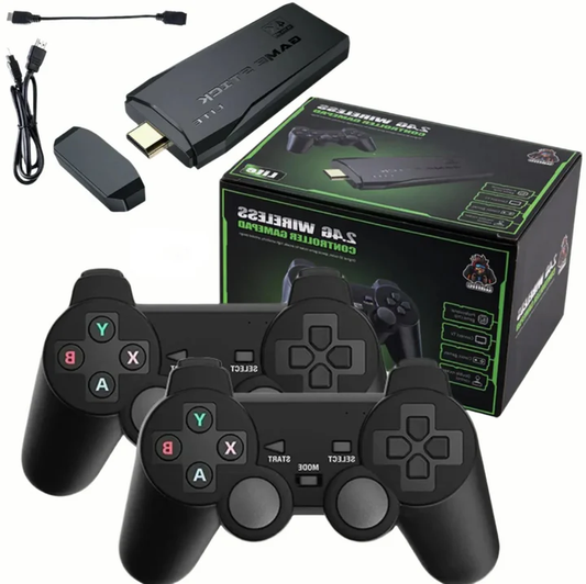nordivo | Retro-spilkonsol med HDMI-stick, 4K, 64 GB og 20.000 spil