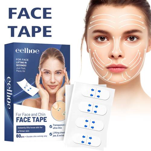 Kollagen C-vitamin face-lift strimler