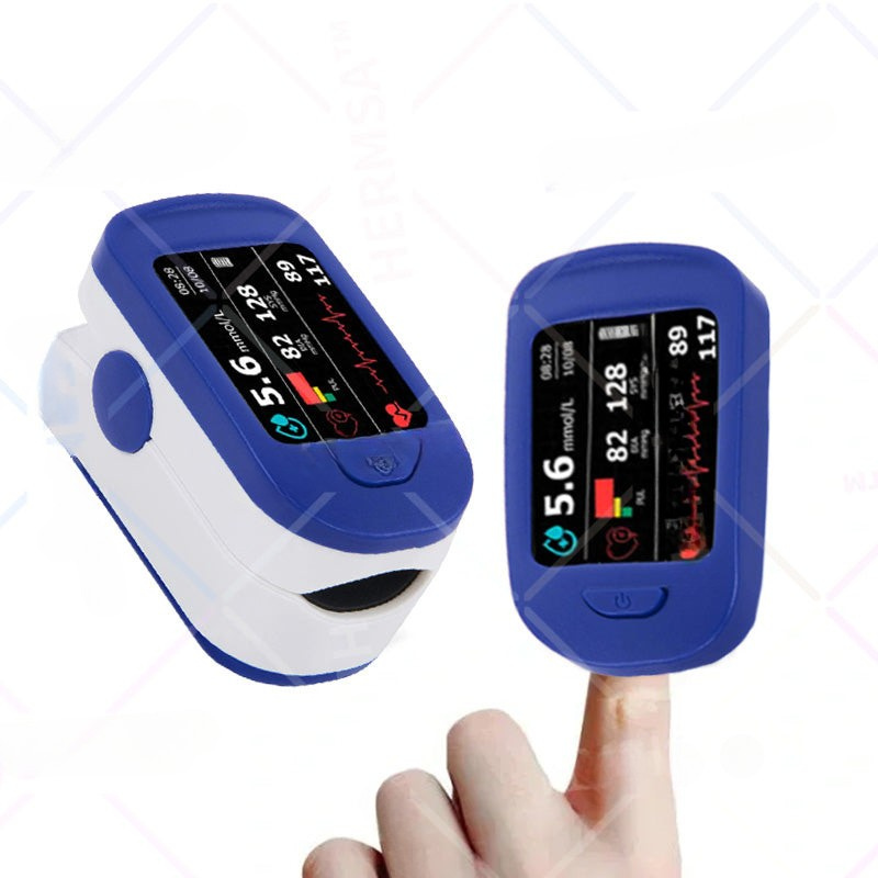 Højpræcis finger pulsoximeter – iltmætning & pulsmåler (ikke-invasiv)