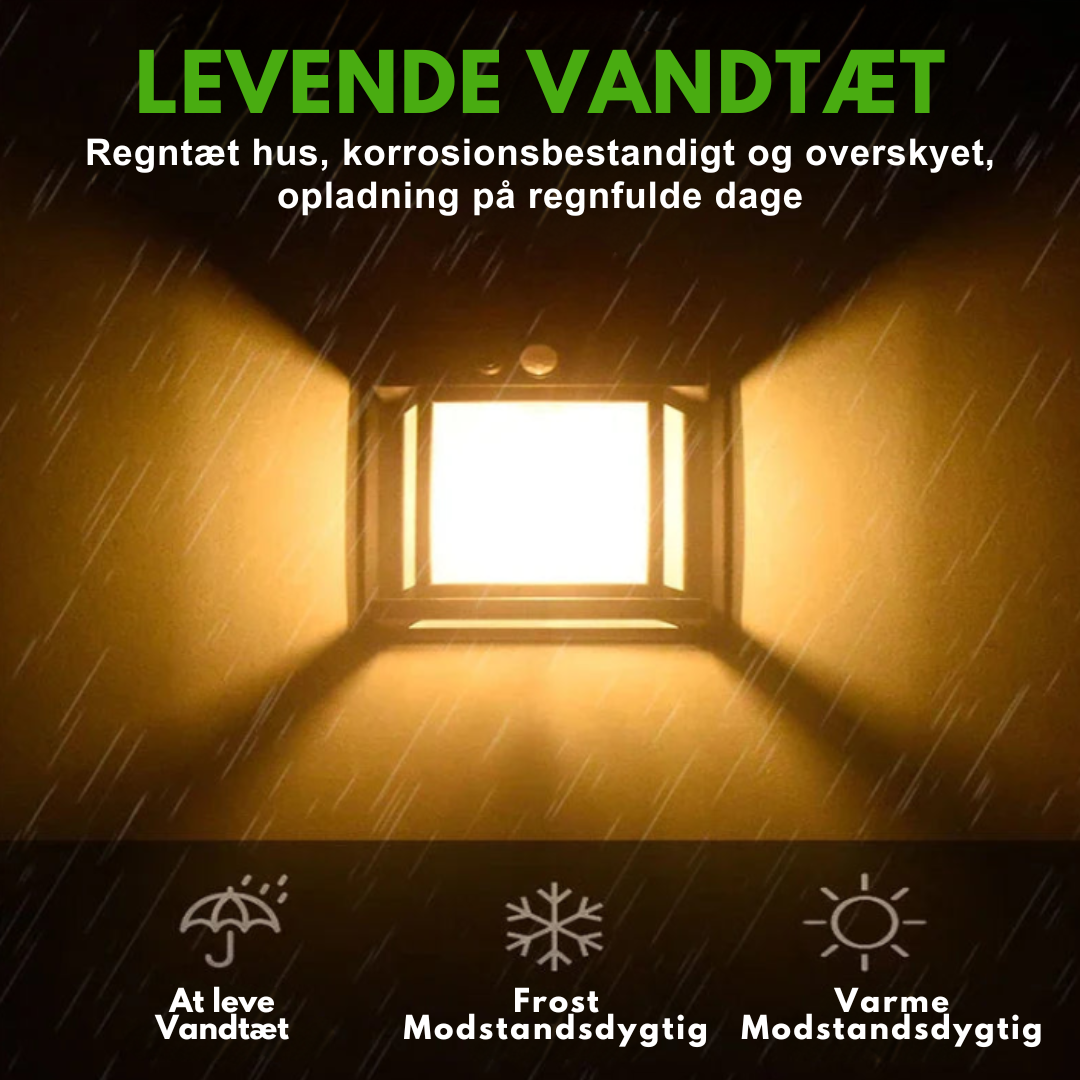 Intelligent Solar Wall Light