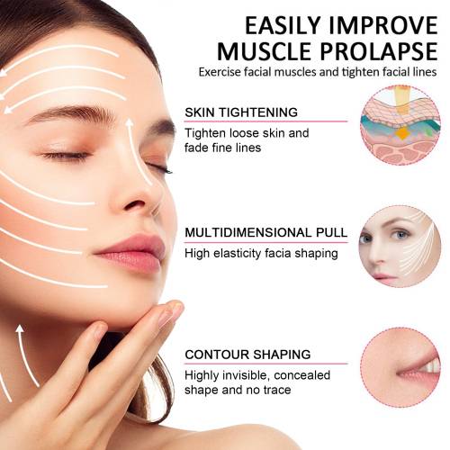 Kollagen C-vitamin face-lift strimler