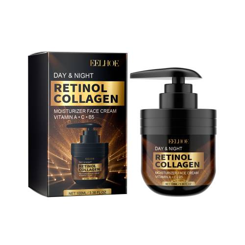 Dag- og nat retinol kollagen ansigtscreme