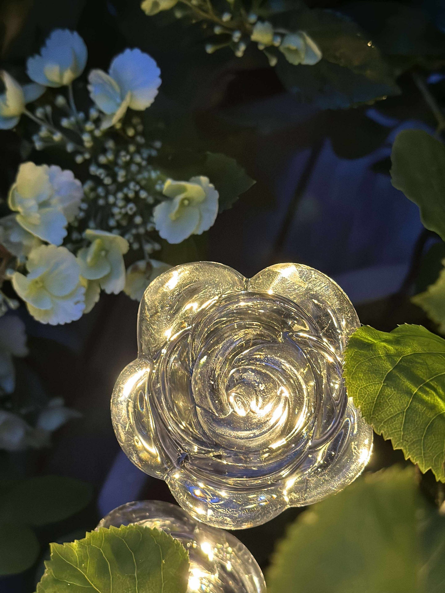 Solcelleblomstfakkel