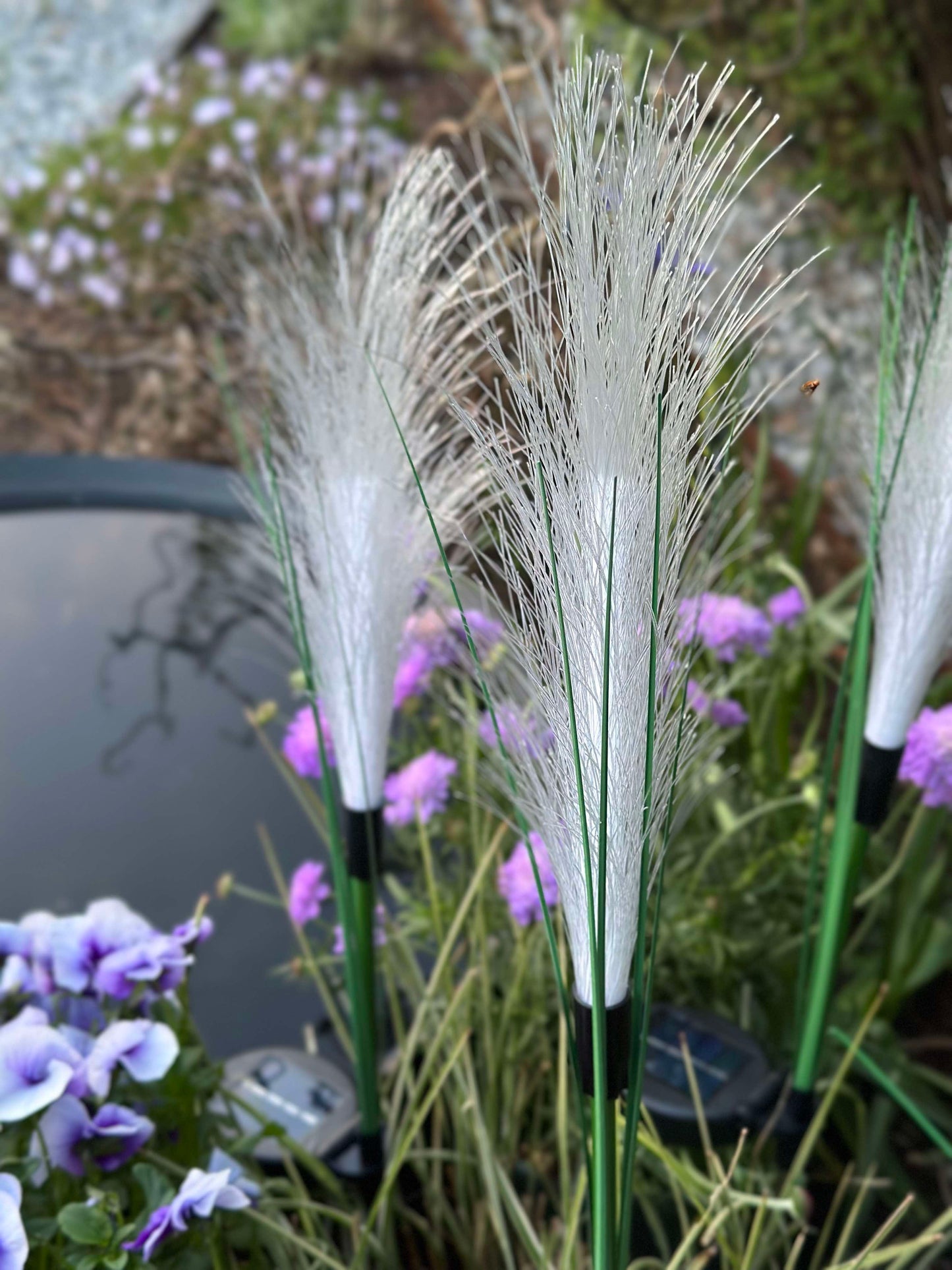 Dekorativ Pampas med Solceller