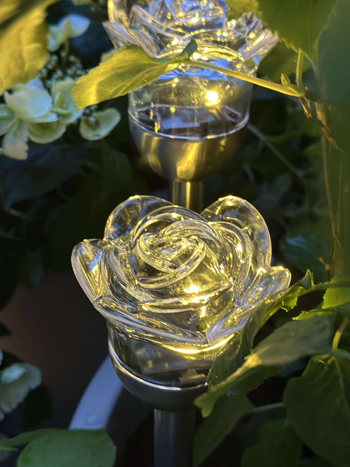 Solcelleblomstfakkel