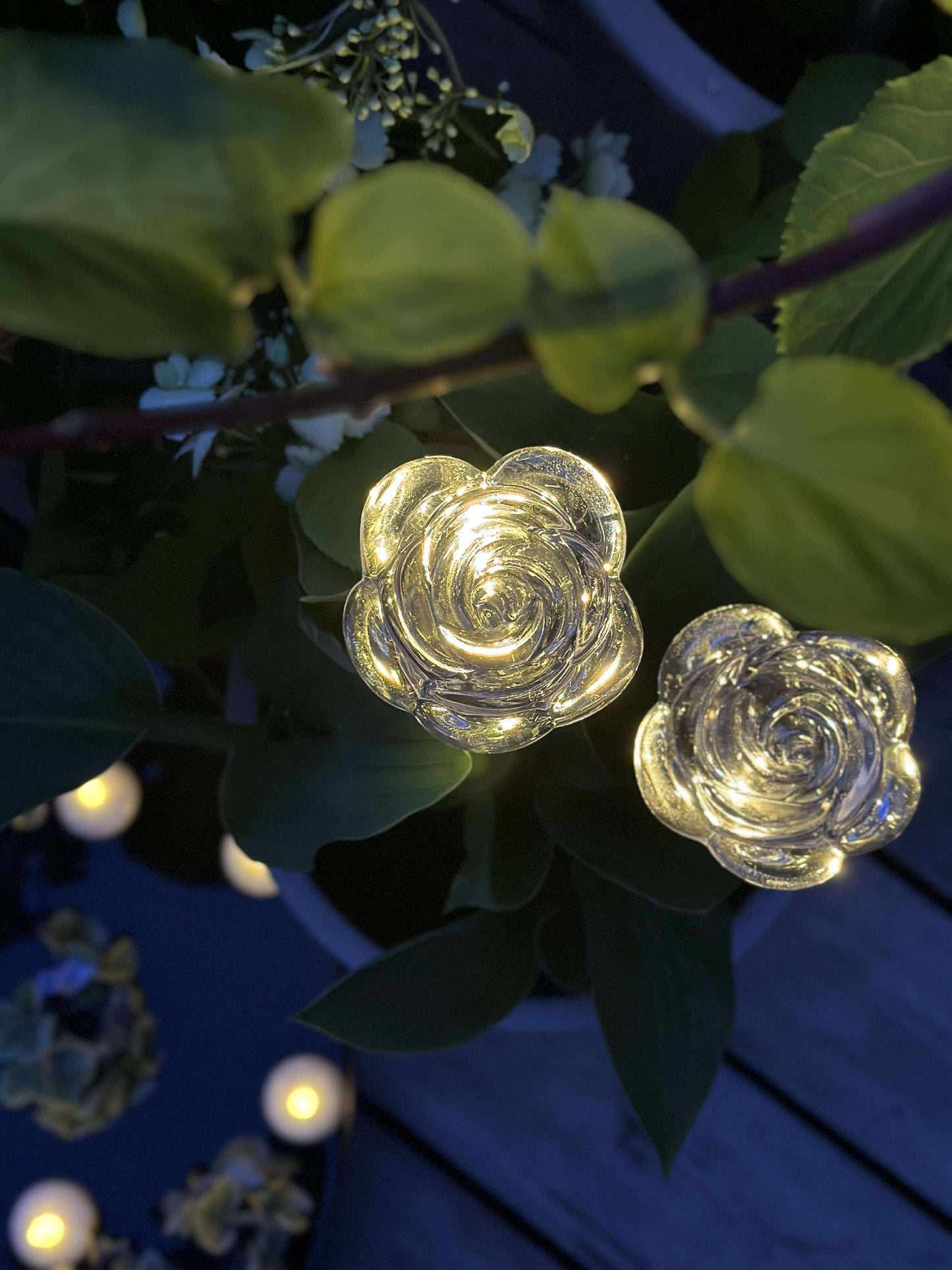Solcelleblomstfakkel
