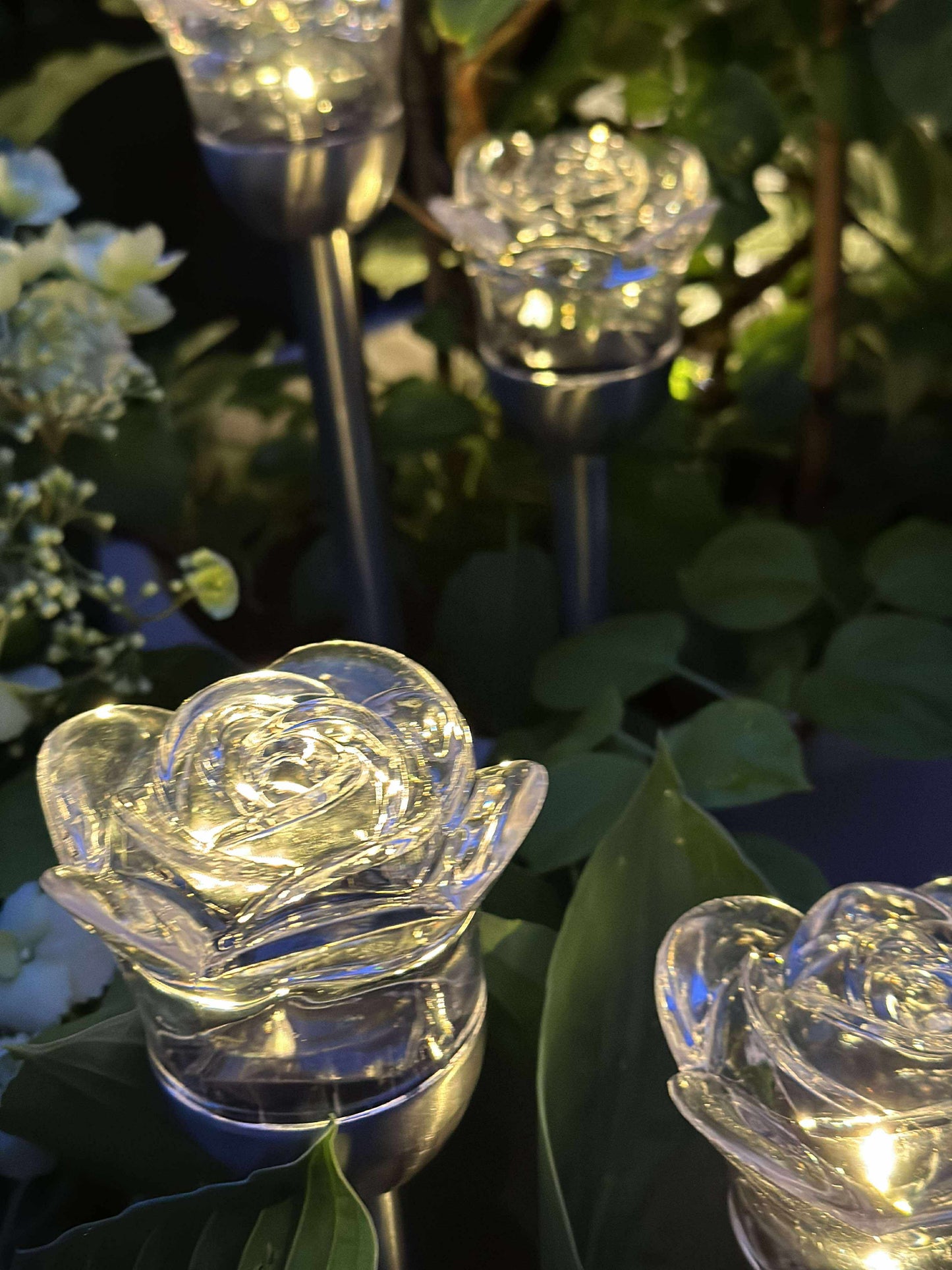 Solcelleblomstfakkel