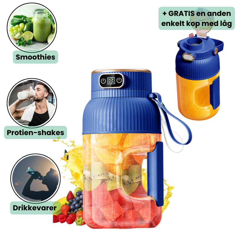 Smoothies, shakes, Drikkevarer  - én flaske!