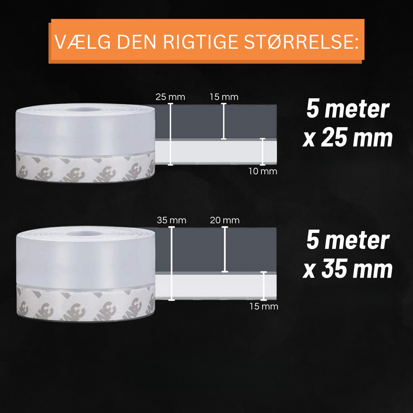 Forebyg indtrængen af kold luft