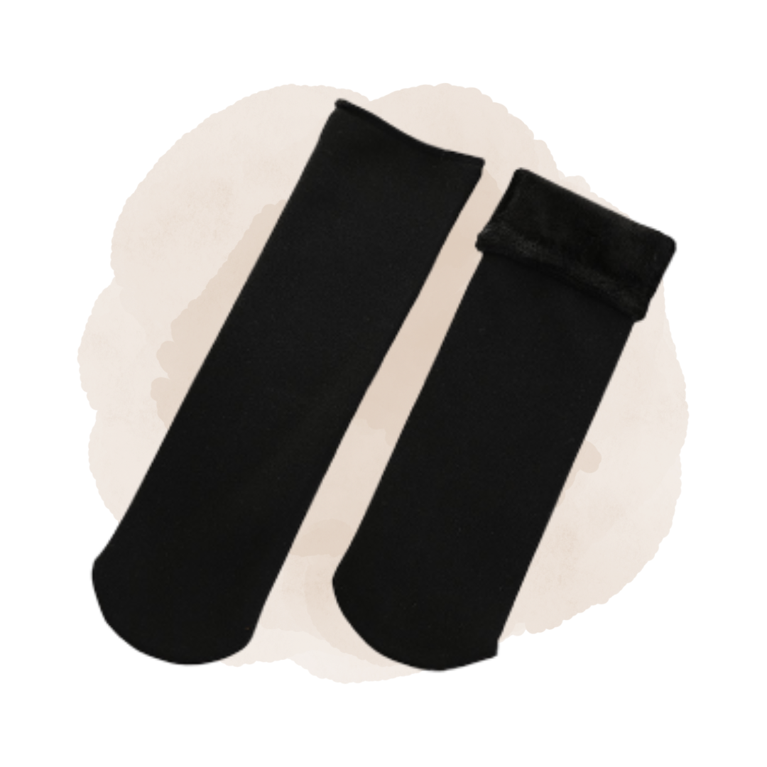 Sæt med 4 par Comfysocks – varme termiske strømper til både mænd og kvinder