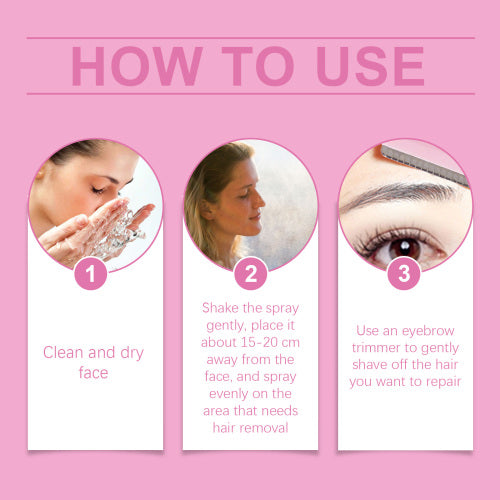 Forberedende spray til dermaplaning