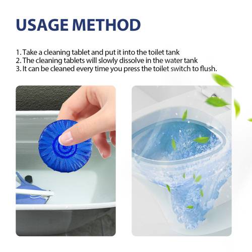 Duftende toiletrensetabs