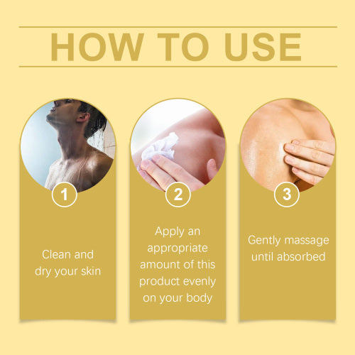 Fugtgivende body balm til mænd med argan