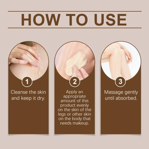 Body foundation til tatoveringer, nuance tan
