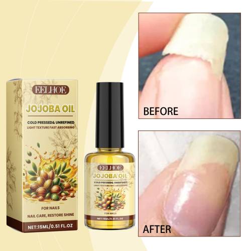 Jojoba neglebåndsolie med vitamin C og E