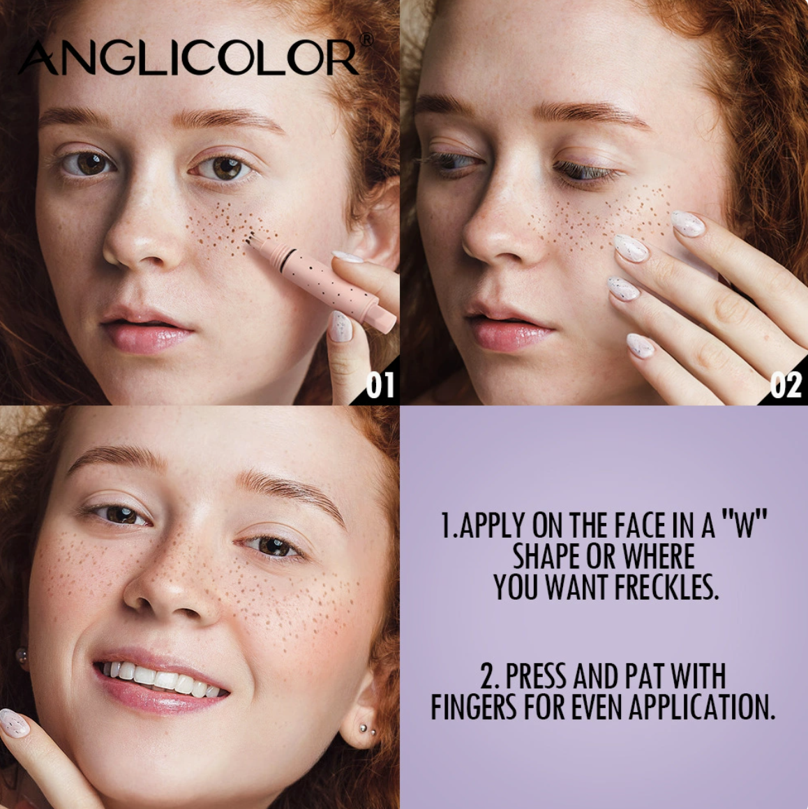 Fregnepen til naturligt look, vandfast