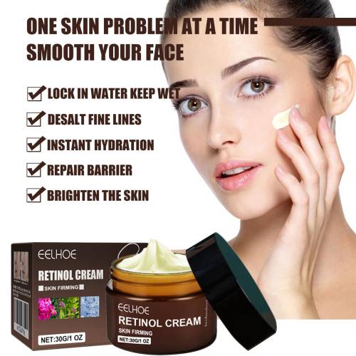 Retinol ansigtscreme, opstrammende og strålende