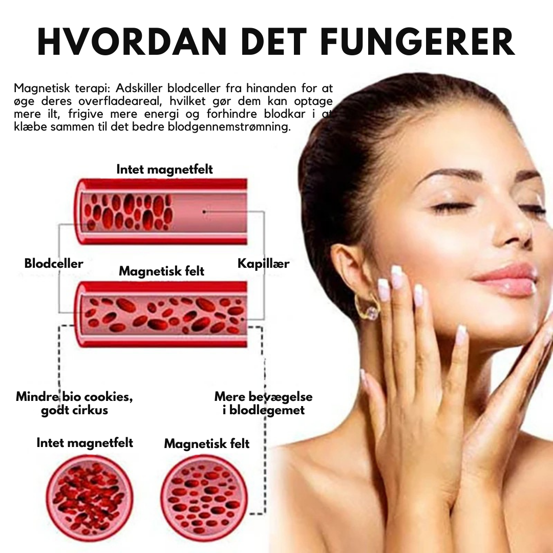 Øreringe med lymfatisk magnetterapi