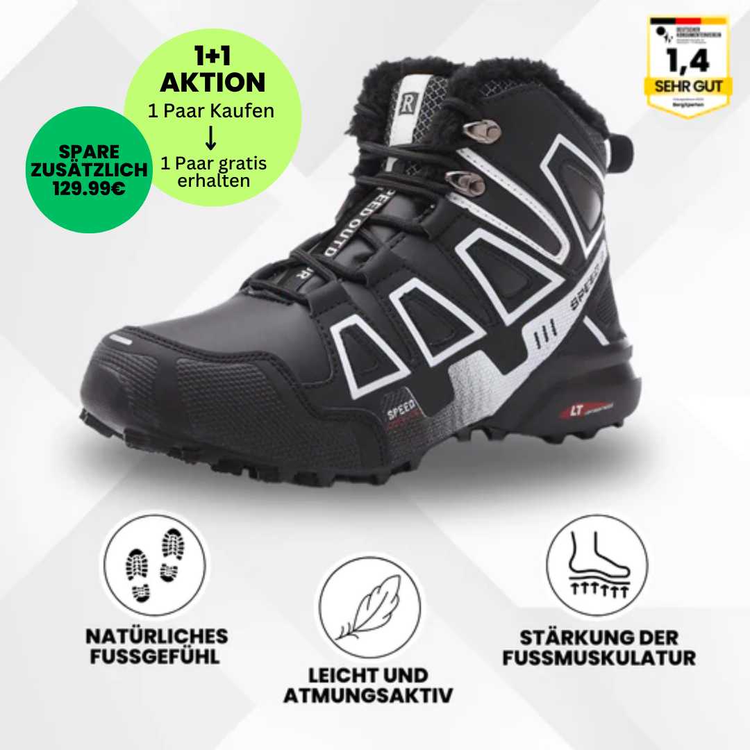 OrthoTrekking Pro – Ortopædiske vandrestøvler – Køb én, få én gratis