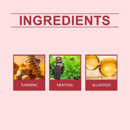 Mentol gurkemeje massagegel