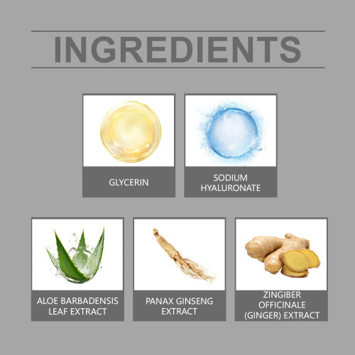 Ginseng aloe massageolie til mænd