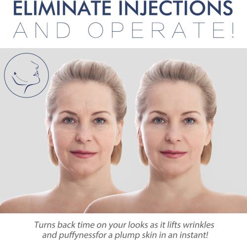 Kollagen C-vitamin face-lift strimler