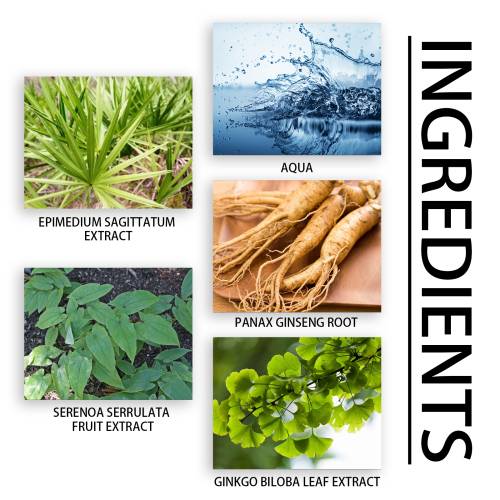 Ginseng savpalme dråber til mænd