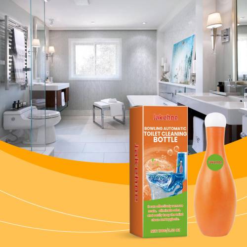 Automatisk toiletrenseflaske