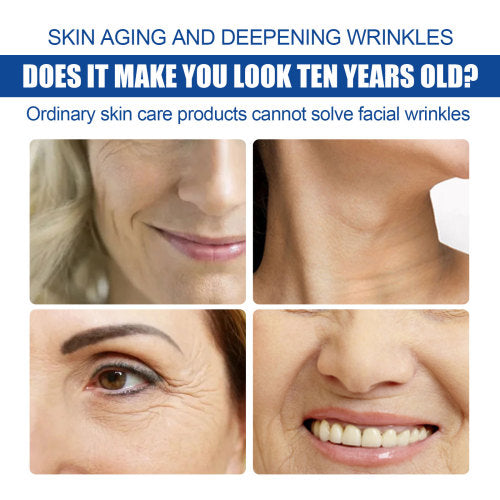 Usynlige face-lift strimler med kollagen
