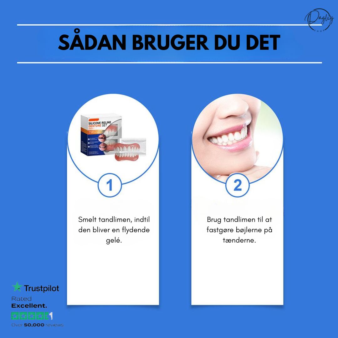Få et perfekt smil med det samme